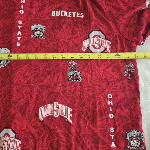 Rayn Spooner Ohio State Shirt Mens XL Buckeyes OSU Hawaiian Brutus Football - Picture 8 of 9